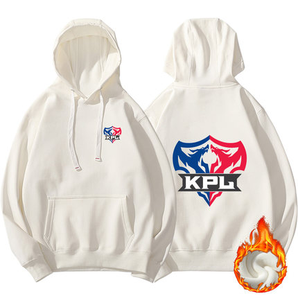 kpl队服比赛服荣耀周边加绒连帽宽松男青少年休闲秋冬季学生卫衣