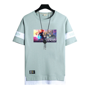 死亡细胞周边游戏Dead Cells男休闲青少年短袖T恤纯棉圆领衣服