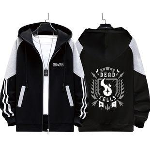 死亡重生细胞周边游戏Dead Cells开衫卫衣春秋宽松连帽外套