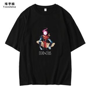 PS4 Xbox电玩游戏死亡细胞周边游戏Dead Cells夏季短袖T恤青少年