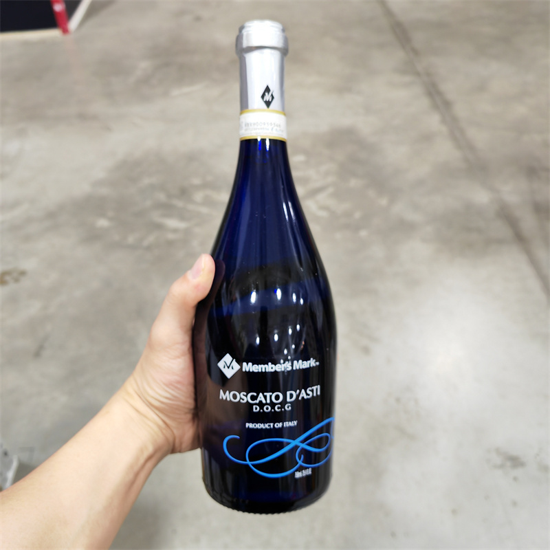 750ml山姆代购意大利进口莫斯卡托阿斯蒂起泡白葡萄酒
