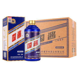 纯粮食酒53度酱香型整箱6瓶一箱 国酱大师酿造 送礼必备