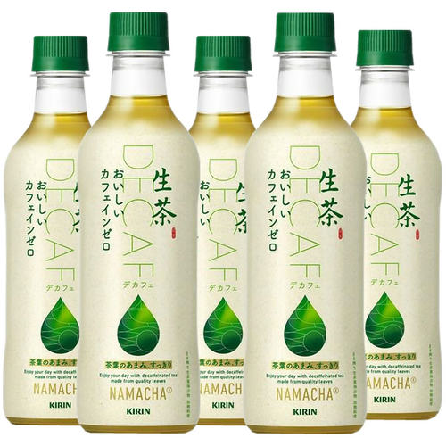 日本进口无咖啡因生茶绿茶饮料