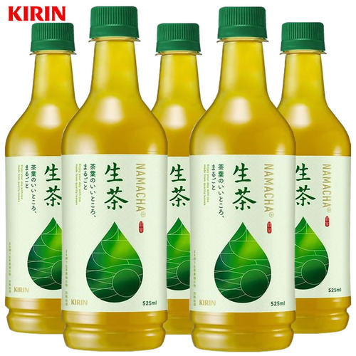日本进口麒麟绿茶生茶525ml