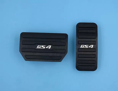 适用于传祺GS4 PLUS油门刹车踏板 内饰改装铝合金防滑脚踏板专用