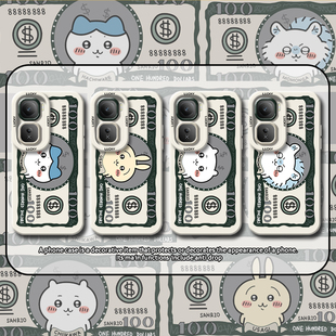 shiikawa美元 情侣卡通 适用iqooneo9pro手机壳iqooneo10乌萨奇vivo套iqooneo8小八neo9钞票10pro吉伊卡哇新款