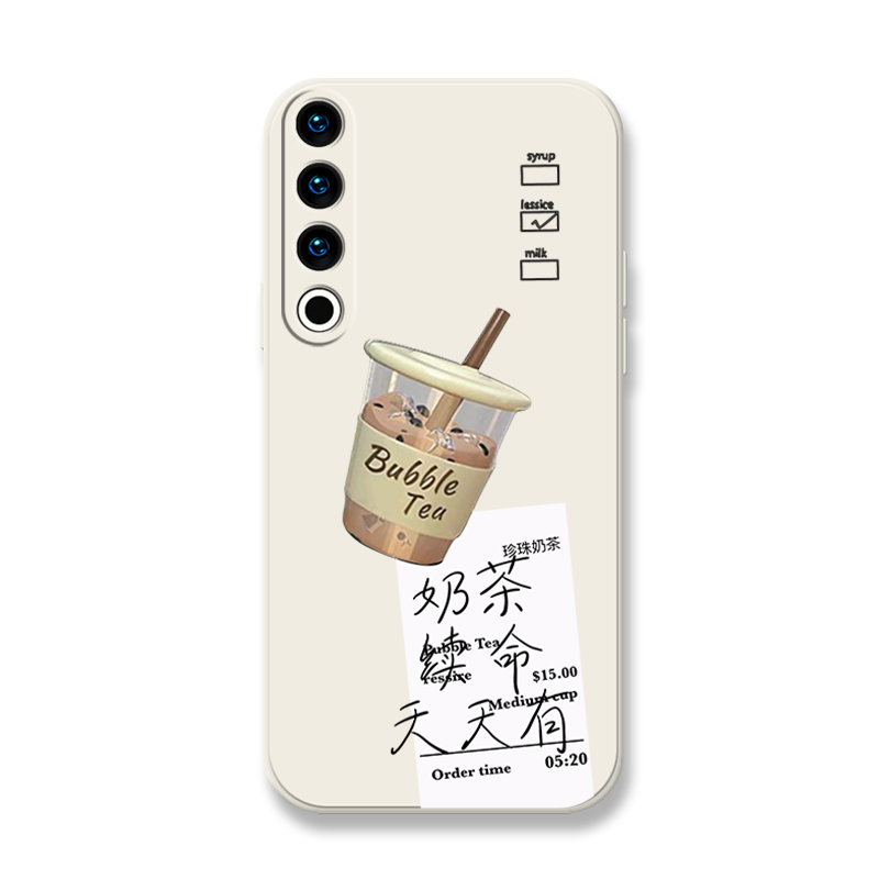 咖啡哪有工作苦适用魅族20pro手机壳魅族18spro套meizu17pro趣味18s硅胶18por情侣小众17全包防摔18x奶茶por