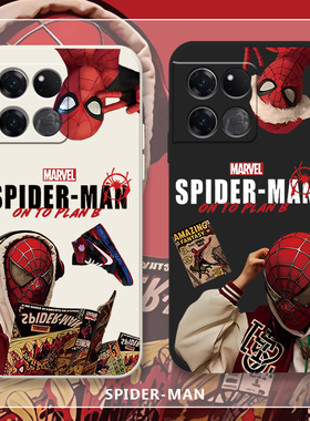 纵横宇宙适用一加ace3v手机壳2v平行动漫11漫威aceproace2pro套10Pro全包oneplus9rt防摔蜘蛛侠1十8por周边7