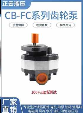 CB-FC10-16-20 CBFC25 32 40 50 齿轮泵 装载机铲车油泵 高压