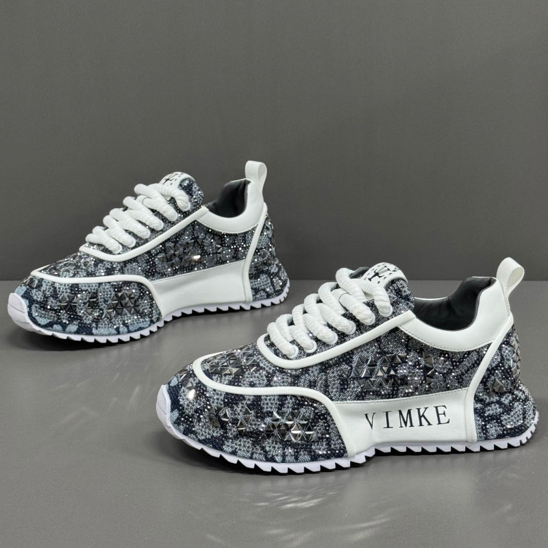 欧洲站男鞋冬季款2025新款增高运动休闲鞋水钻阿甘老爹鞋满钻潮鞋,流行男鞋,时尚休闲鞋,淘宝优惠券,粉丝福利购,淘宝优惠卷