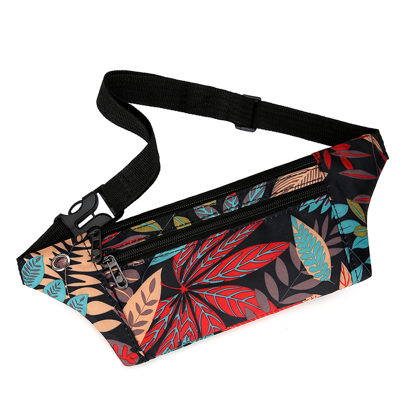 日韩新款运动腰包女手机袋男跑步马拉松健身腰带多功能防水胸包女