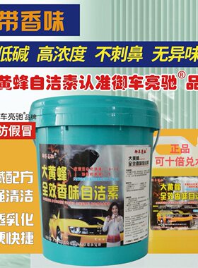 大黄蜂高含量自洁素大桶装浓缩型可兑水清洁家电空调洗衣机祛除污