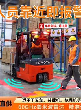 唯创安全雷达防撞感应边界一字灯