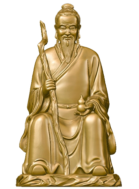 简修行黄铜药王孙思邈摆件