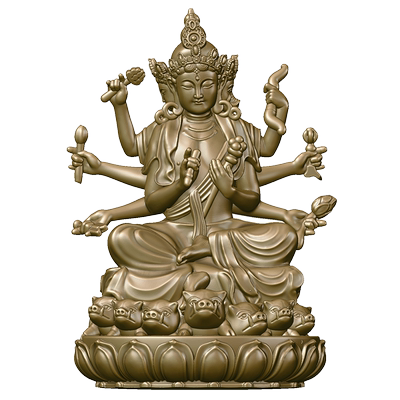 简修行佛像摆件小随身佛