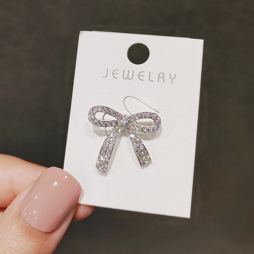 韩国俏皮蝴蝶结胸针女装饰高档别针固定衣服领针防走光扣西装胸花