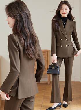 休闲西装套装女2025新款春秋冬职业装气质工作服高端时尚女士正装