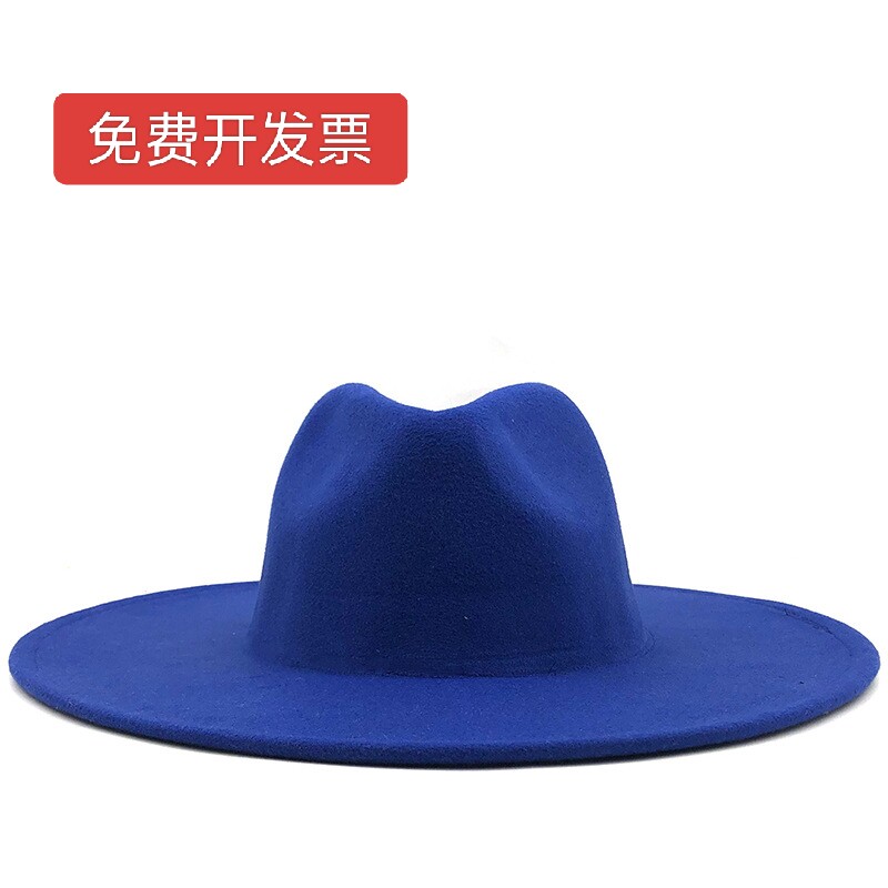hat毡帽黑色礼帽法式帽子女秋冬百搭男士发型师穿搭阿美咔叽美式