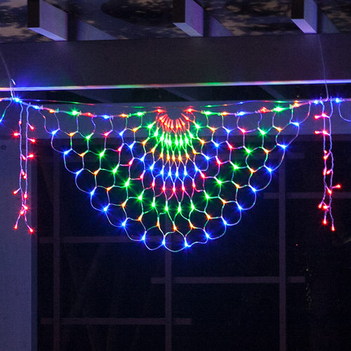led彩灯孔雀灯庭院舞台节日