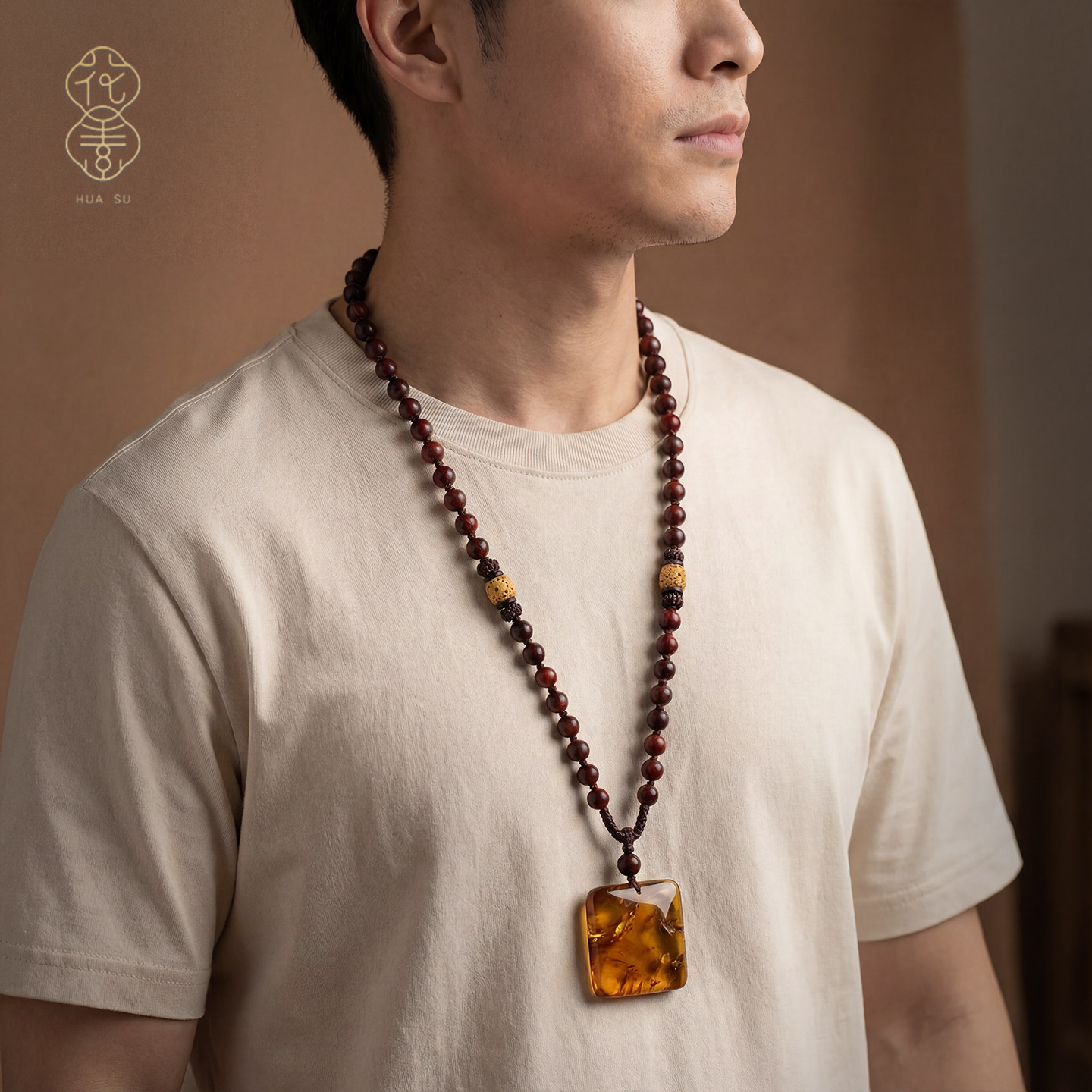 花素正品小叶紫檀项链男士全珠链星月菩提吊坠挂绳搭黄金玉坠玉佩,饰品/流行首饰/时尚饰品新,绳,淘宝优惠券,粉丝福利购,淘宝优惠卷