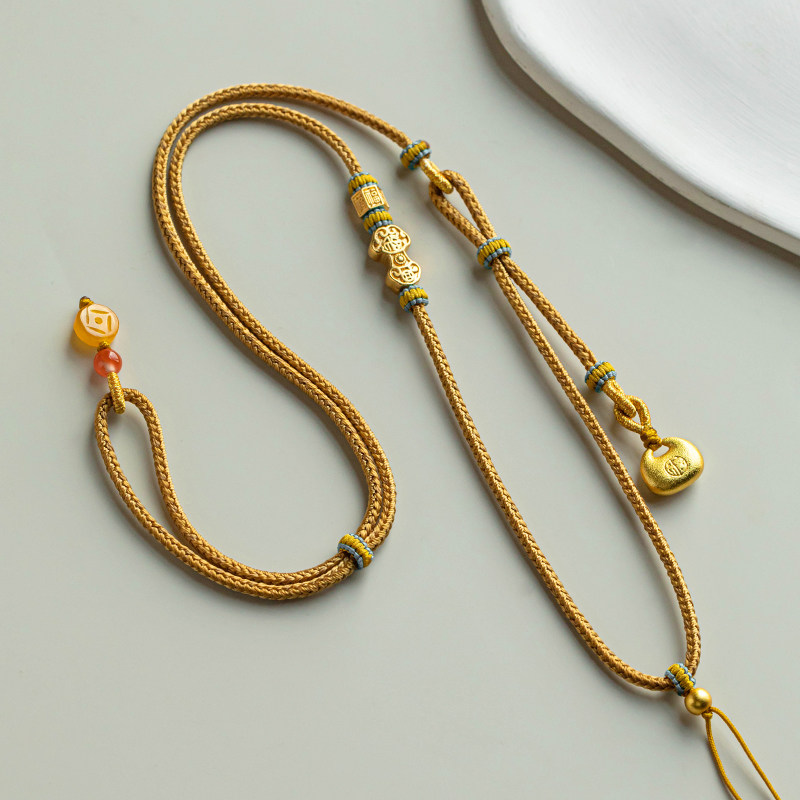 適合掛黃金吊墜的項鏈繩~就在這