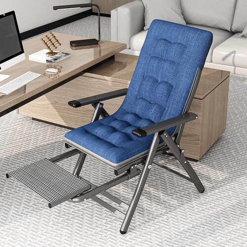 躺椅折叠椅子午休午睡椅耐用办公舒适电脑椅宿舍电竞椅加厚靠背椅