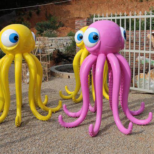 玻璃钢大型户外章鱼小区海洋馆房地产幼儿园雕塑园林景观装饰摆件,家居饰品,装饰摆件,淘宝优惠券,粉丝福利购,淘宝优惠卷