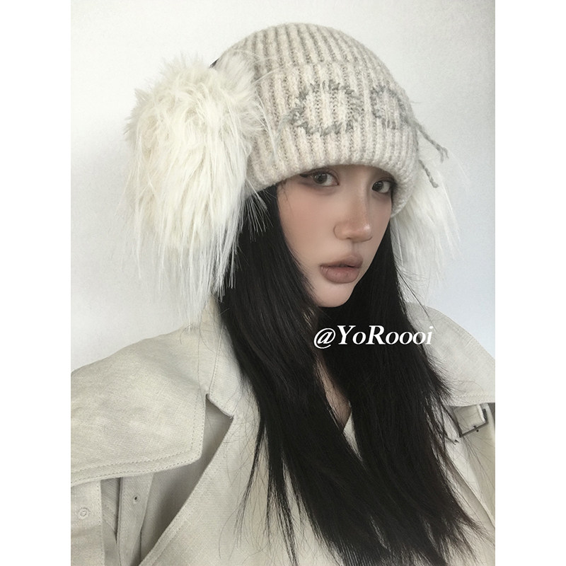 千金风长毛毛绒保暖防风耳罩耳包