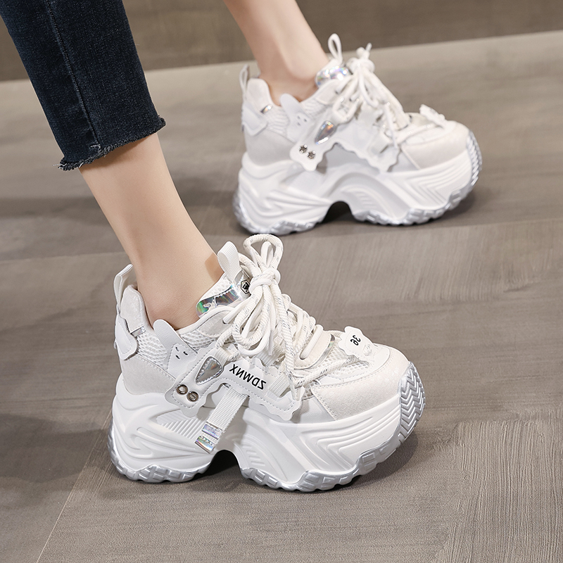 老爹鞋女小个子内增高鞋