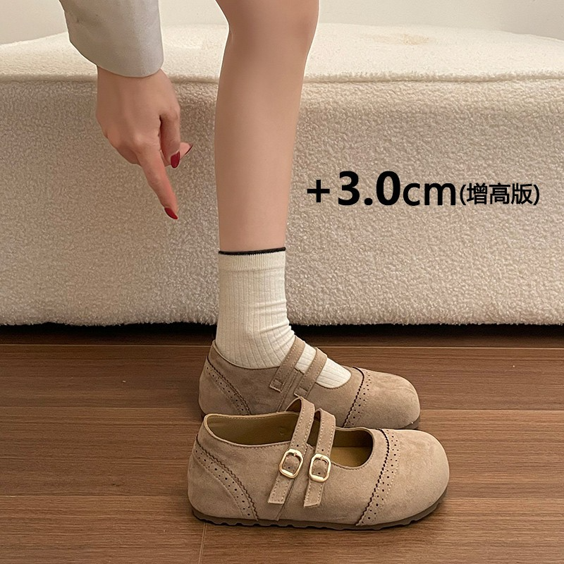 法式复古玛丽珍鞋女2026春季新款内增高学院风温柔配裙子浅口单鞋,女鞋,玛丽珍鞋,淘宝优惠券,粉丝福利购,淘宝优惠卷