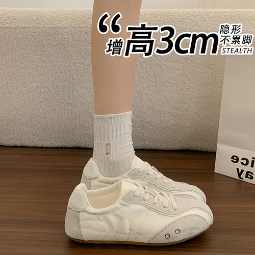 芭蕾德训鞋女2026夏季新款软底透气百搭时尚轻便休闲运动阿甘鞋子