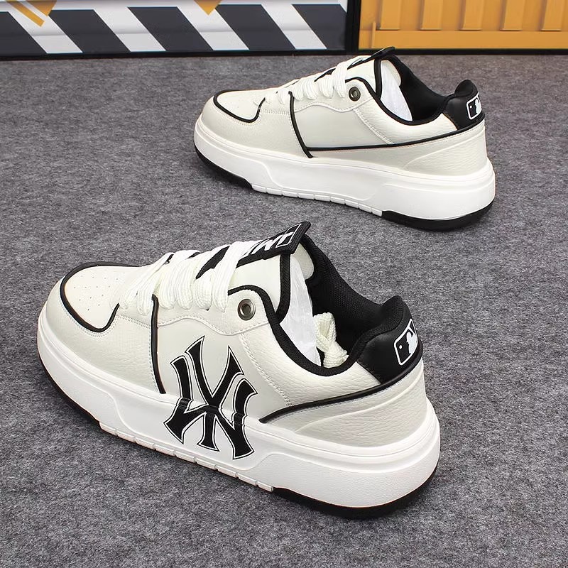 香港潮牌情侣小白鞋男女韩版百搭厚底低帮板鞋轻便软底休闲运动鞋