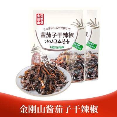 【划拉哥团长专属】金刚山酱茄子干辣椒延边特产韩式风味朝鲜族美