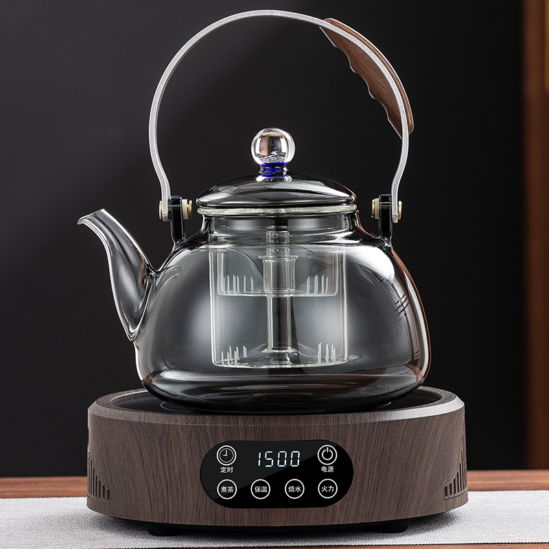 2024新款高端玻璃养生壶煮茶器