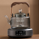 兴梵高硼硅全玻璃新款 煮茶器蒸煮一体煮茶壶围炉养生壶电陶炉套装