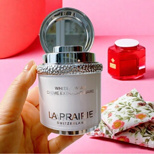 La Prairie莱珀妮蓓丽钻白鱼子聚光面霜60ml抗衰白鲟鱼充盈面霜