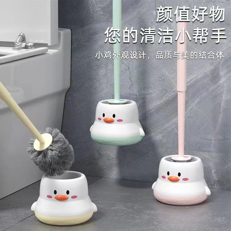 塑料马桶刷家用无死角清洁刷卫生间专用壁挂式免打孔厕所清洁套装