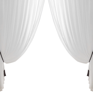 窗纱帘透光不透人白色乱麻纱客厅卧室落地窗飘窗布艺透光定制成品