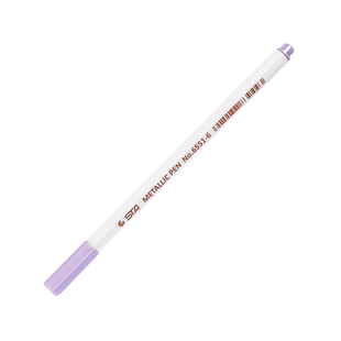 STA斯塔6551BR免压式软头丙烯马克笔金属系列 黑卡相册DIY水性彩色毛笔头绘画笔 油漆笔10色相册DIY绘画