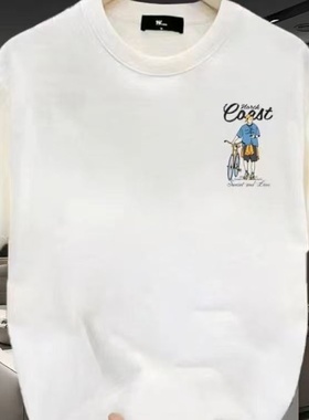 清仓捡漏~外贸尾货余货100%纯棉卡通风印花短袖T恤男夏季休闲百搭