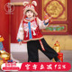 宝宝过年服唐装 桐花坞汉服男童拜年服冬2026新款 喜庆儿童国风套装