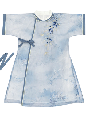 桐花坞男童宋制高端汉服长袍