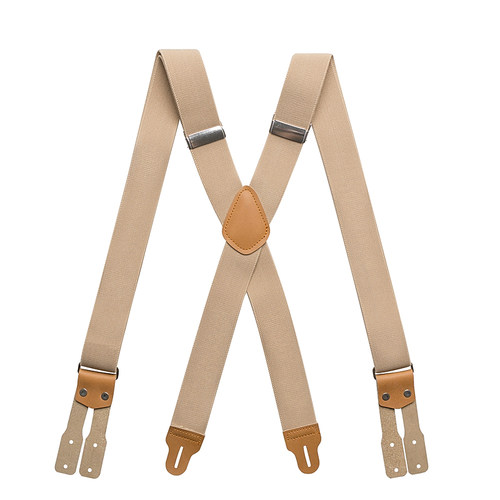 男士纽扣背带夹西装衬衫西裤x型