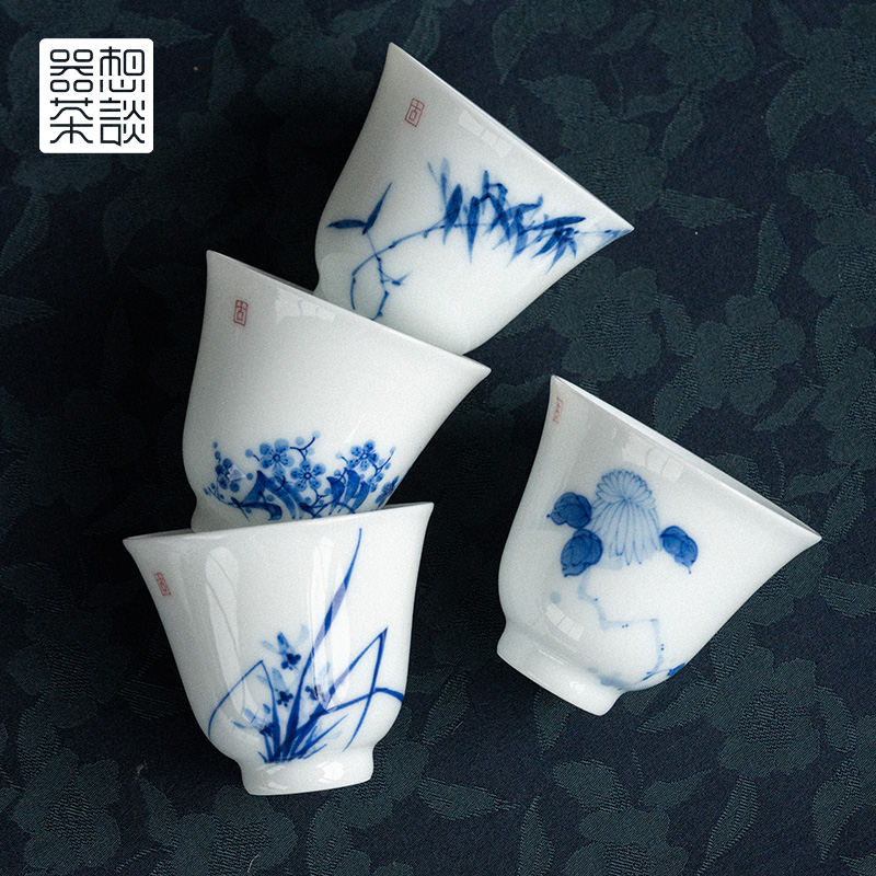 器想茶谈陶瓷茶杯主人杯个人专用