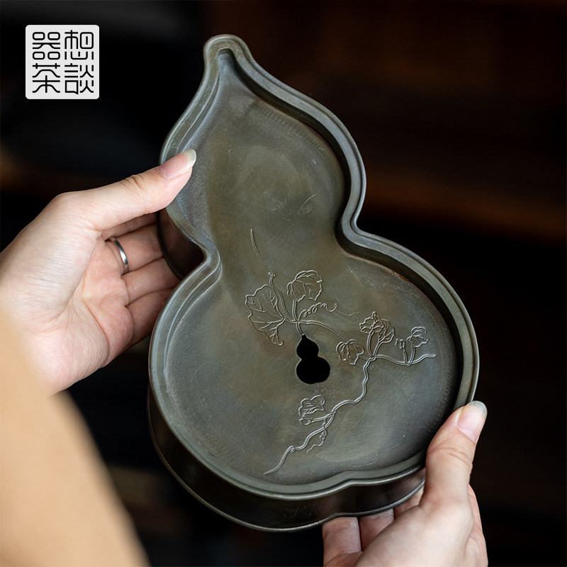 器想茶谈古锡壶承建水日式仿古