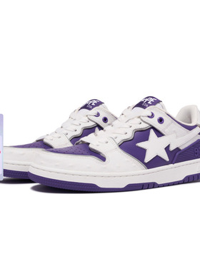 BAPE SK8 STA男鞋春夏撞色拼接星标休闲鞋191308M