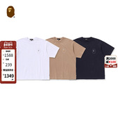 24年秋冬猿人胡子短袖 MR.BATHING APE男装 T恤三件套组109302N