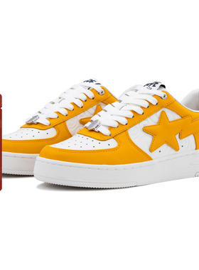 BAPE STA男女鞋25年春夏云纹浮雕纹理压印休闲鞋191305O