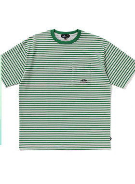 MR.BATHING APE男装25年春夏条纹图案短袖T恤302091O