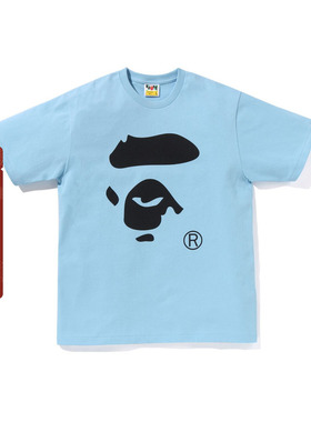 BAPE男装25年春夏猿人印花图案短袖T恤003101O
